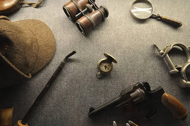 The English style and vintage detective collection