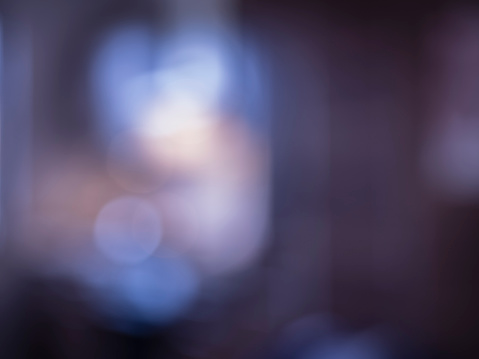 Defocused lights, with space for copy or items