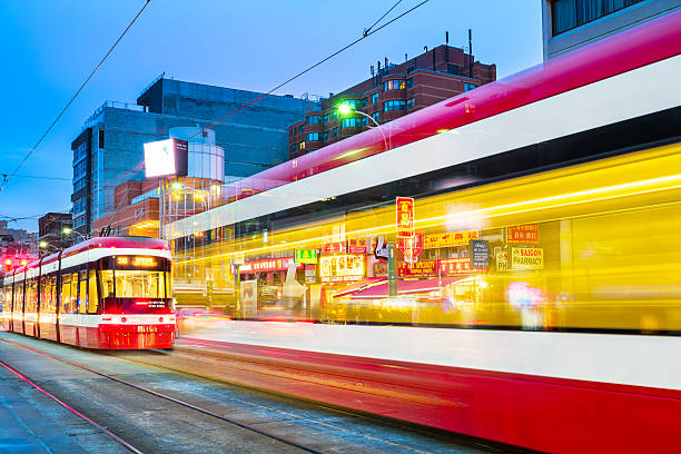 istock Streetcar in Chinatown Toronto Canada 514171048