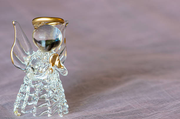Porcelain angel with candles