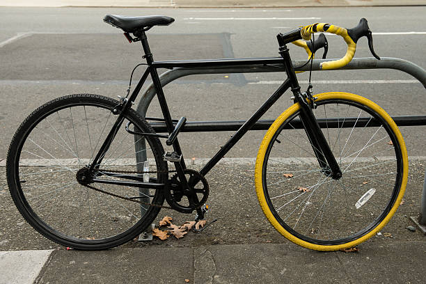istock Yellow and Black Bike 514177591