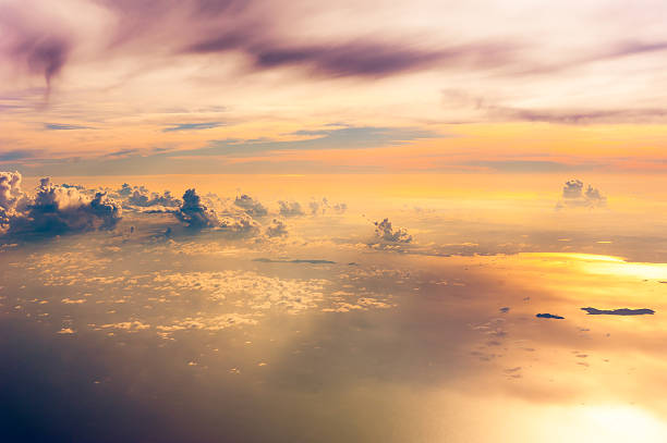 istock Sunset / sunrise with clouds, light rays and other atmospheric 514178053