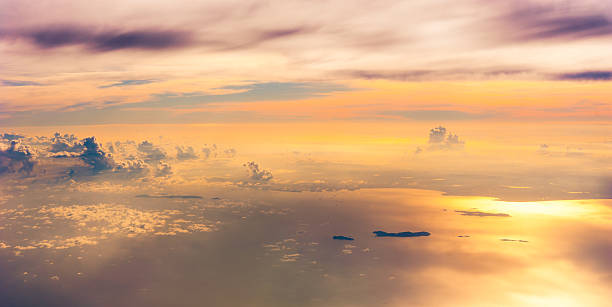 istock Sunset / sunrise with clouds, light rays and other atmospheric 514178055
