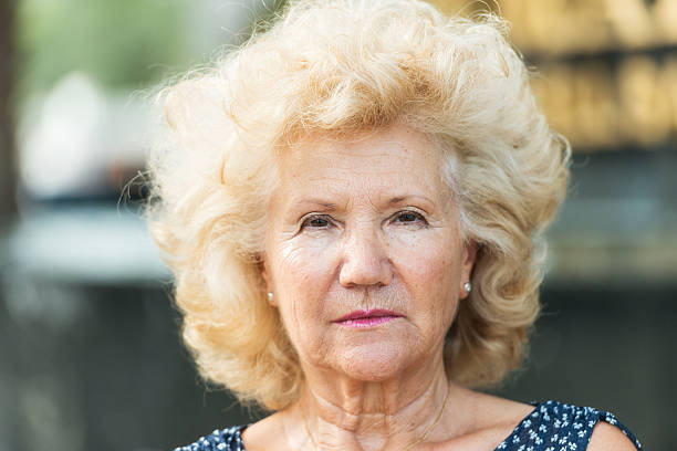 istock Serious Senior woman 514179119