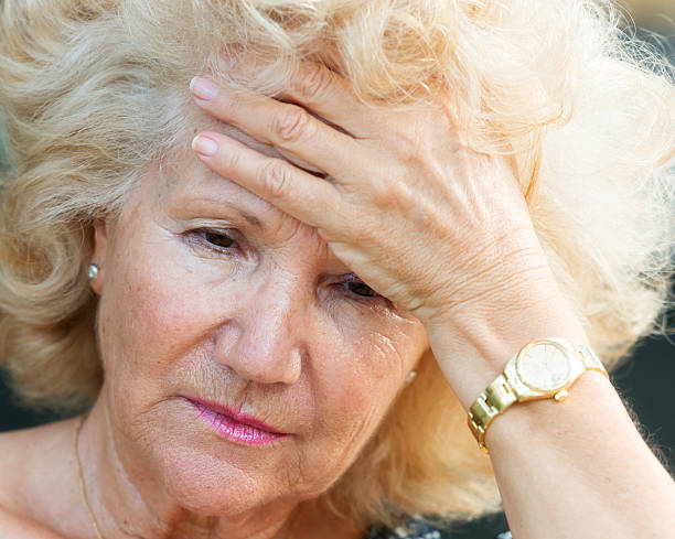 istock Serious Senior woman 514180255
