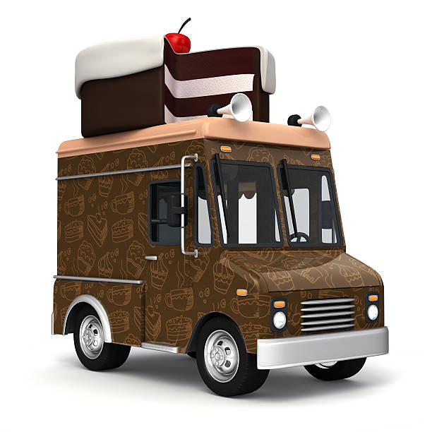 istock Food truck cake 514212027