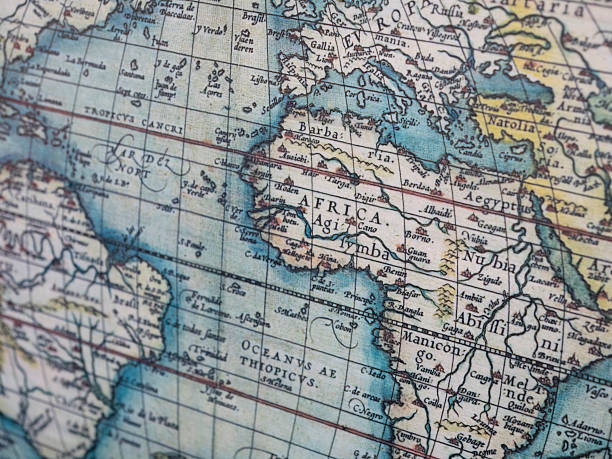 istock Old world map of Africa 514212409