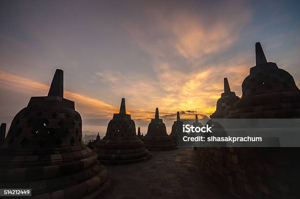 Borobudur Temple Stock Photo - Download Image Now - Ancient, Architecture, Arjuna - Mythological Character
