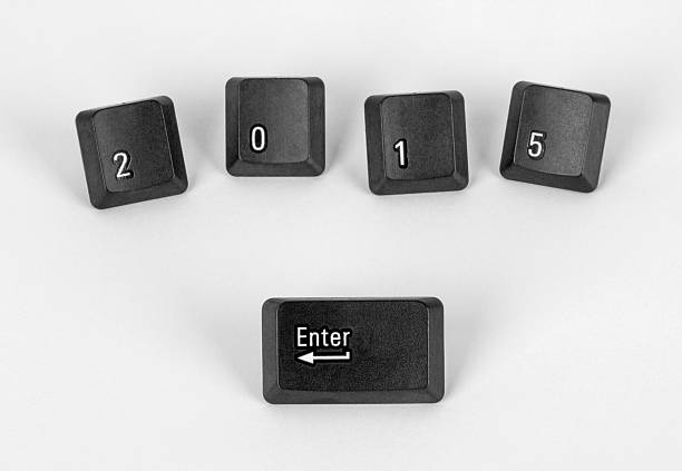 Enter 2015 2015 enter key on keyboard on white background. enter key computer keyboard computer key white stock pictures, royalty-free photos & images