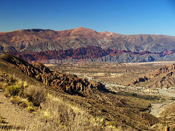 Landscape near Tupiza village (Bolivia)