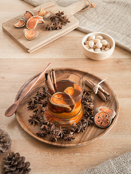 istock Bael juice and cinnamon sticks in a glass 514219336
