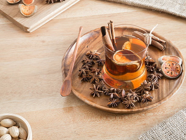 istock Bael juice and cinnamon sticks in a glass 514219640