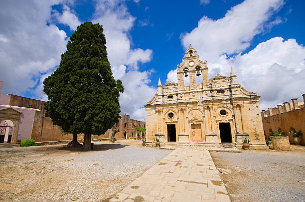 istock Moni Arkadiou monastery - Crete, Greece 514219814