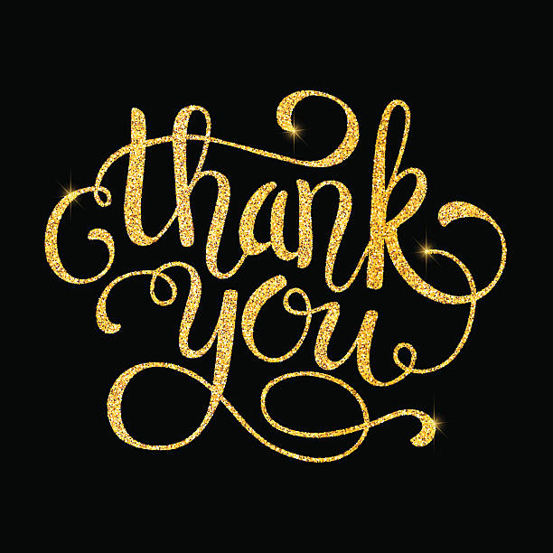 istock Thank you glitter golden hand lettering 514221950