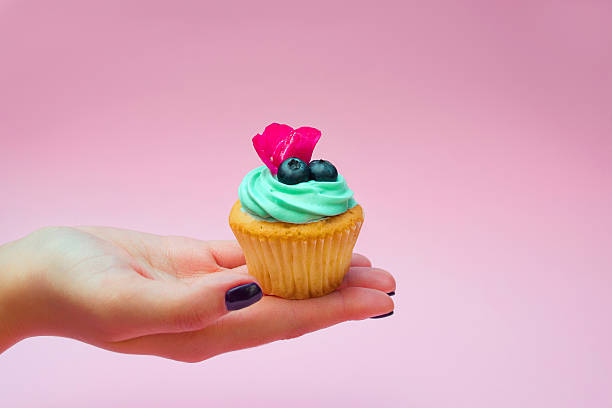 istock Cupcakes with butter cream and vanilla 514226188