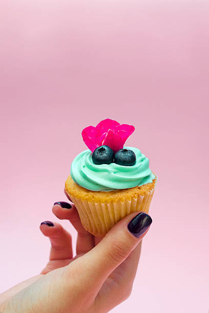 istock Cupcakes with butter cream and vanilla 514226200