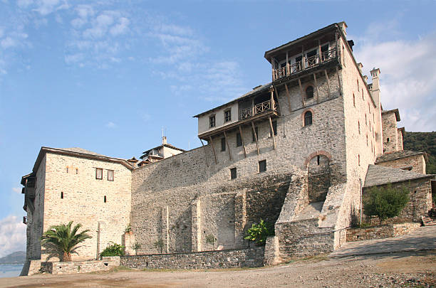 istock The Holy Monastery of Xenophontos 514228498