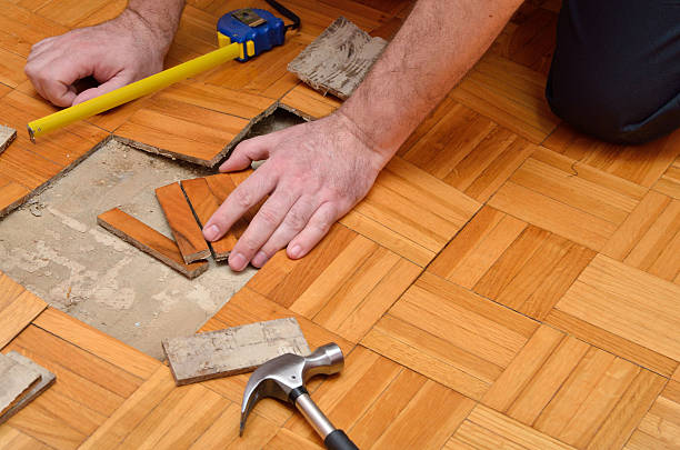 istock Fixing Wooden Floor in the Apartment 514228914