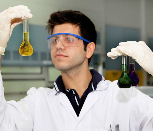 istock Scientist making test or research in clinical laboratory 514231556