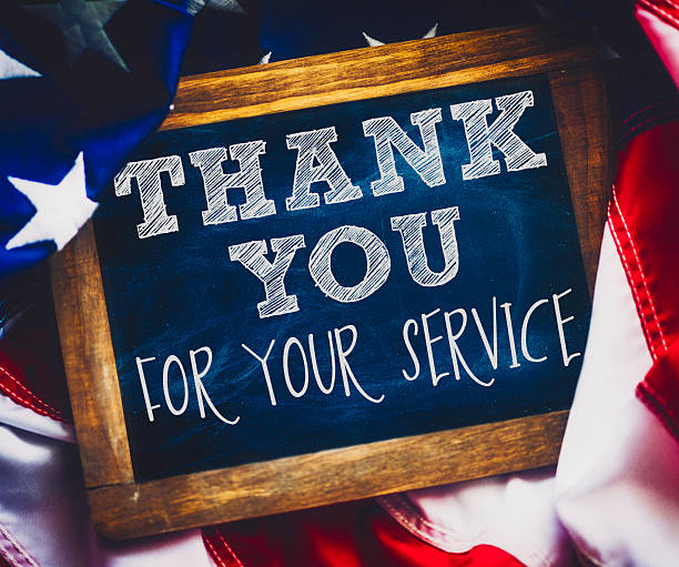 Veterans Day thank you to military veterans for their service Veterans Day thank you to military veterans for their service thank you veterans day stock pictures, royalty-free photos & images