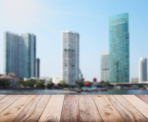 istock wooden floor and cityscape 514235466