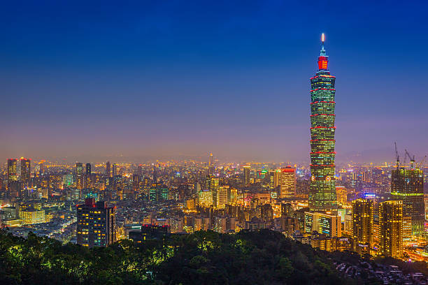 istock Taipei, Taiwan city skyline at twilight. 514236538