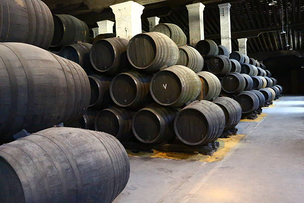 istock Barrels for aging in Jerez de le Frontera 514248589