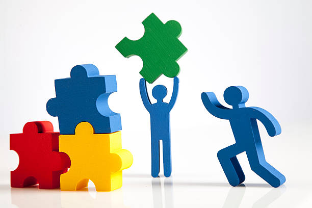 istock concept of teamwork, people and icons 514248853