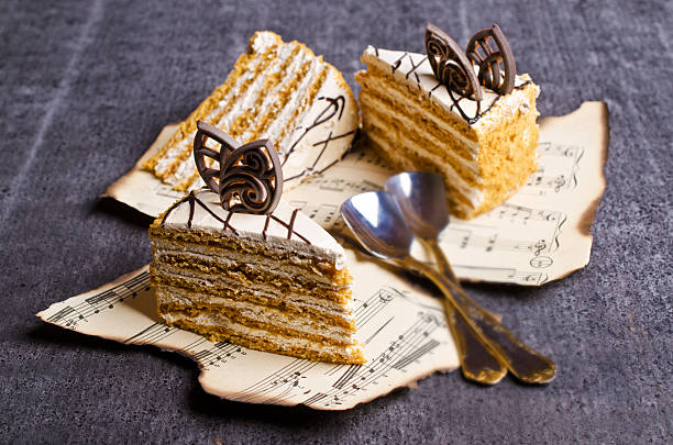 istock Slices of homemade cake 514259790