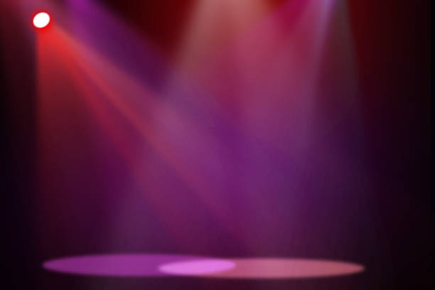istock Colorful stage theater background 514260466