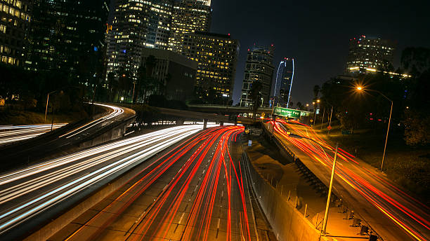 istock street light, downtown by night 514267693