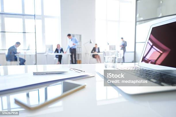 Workplace Stock Photo - Download Image Now - Desk, Modern, Office