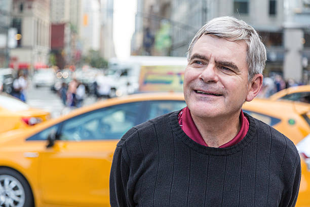 istock Senior Man Portrait in New York 514269519