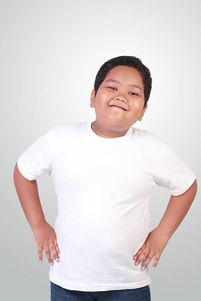 istock Fat Asian Boy Smiling Happily 514269584