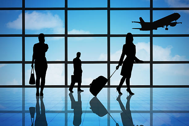istock Business People At Airport Terminal 514270393