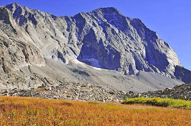 Colorado 14er, Capitol Peak in Autumn colors, Elk Range
