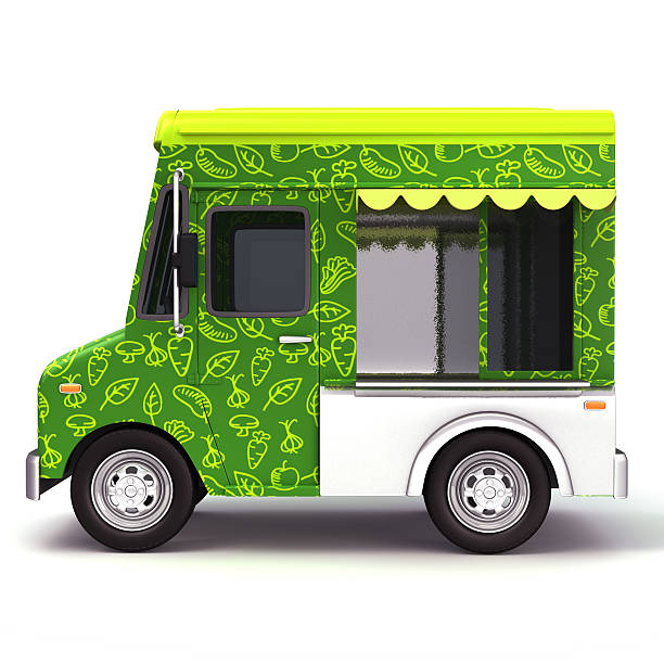 istock Food truck organic 514271475