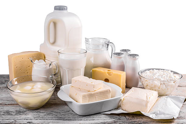 istock Tasty dairy products 514271484