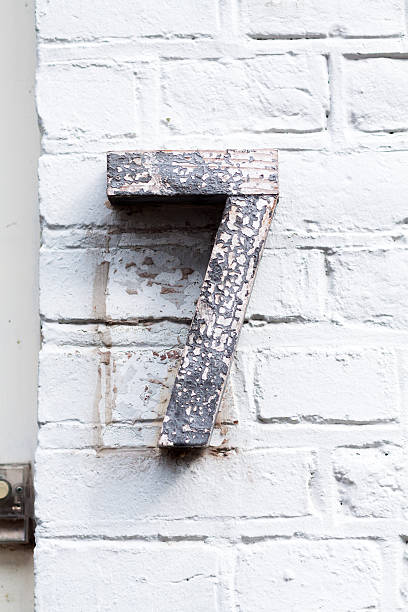 istock Wooden number 7 514272295