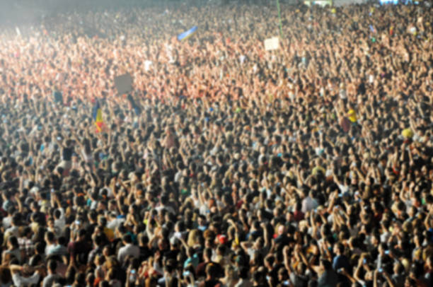 istock Blurred crowd of people partying 514272864