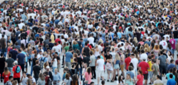istock Blurred crowd of people partying 514272884