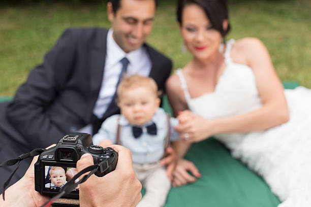 istock Photographing Happy Family 514273067