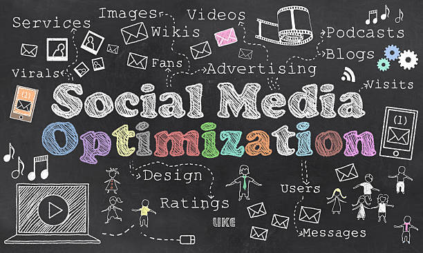Social Media Optimization stock photo