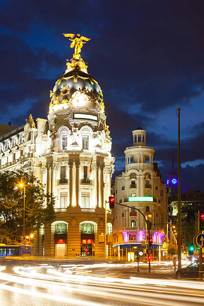 istock Street  in night. Madrid, Spain 514275209