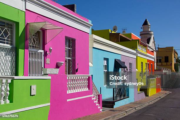 Bokaap Stockfoto und mehr Bilder von Kapstadt - Kapstadt, Bo-Kaap, Signal Hill - Kapstadt