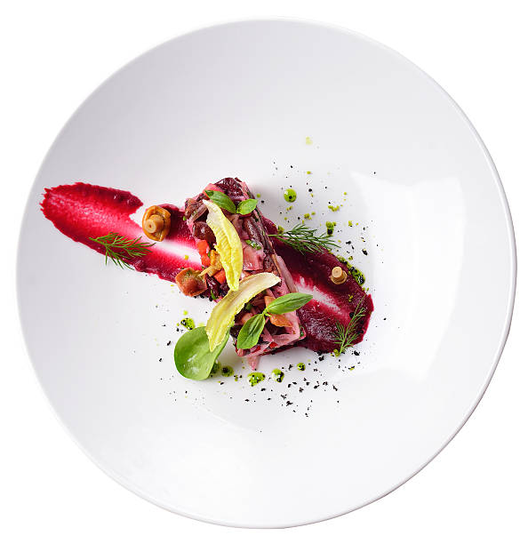 istock creative flow salad, haute cuisine, isolated, red beets 514277626