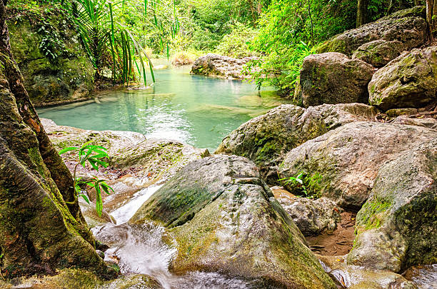 istock Erawan Waterfalls in Erawan National Park (Thailand) 514280710