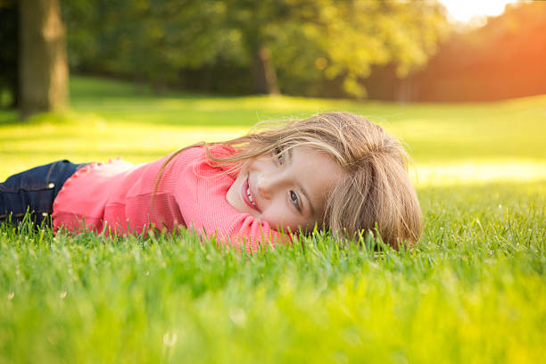 istock Cute girl in a park. 514295229