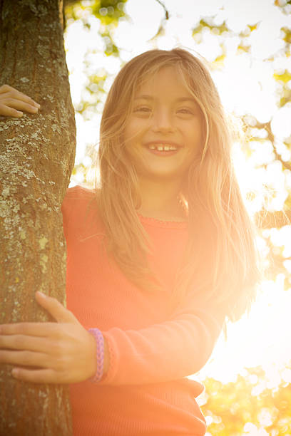 istock Cute girl in a park. 514295231
