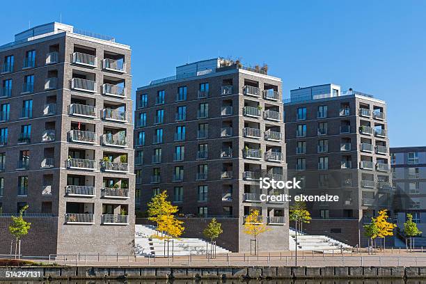 Big Wohnhäuser Stockfoto und mehr Bilder von Hamburg - Hamburg, Wohnung, Architektur